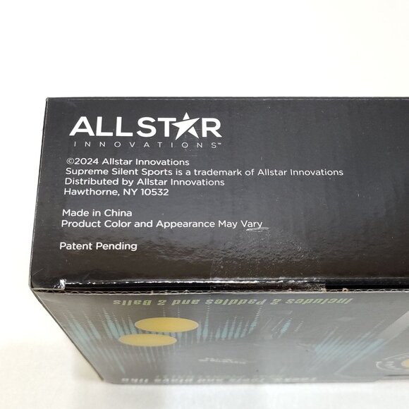 Supreme Silent Sports Pickleball Set Indoor or Outdoor Play Ages 3+ New In Box - Picture 3 of 4